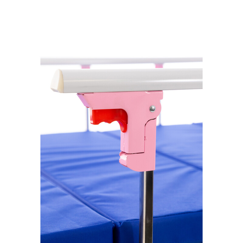 Dětská mechanická polohovací postel s matrací UNIZDRAV