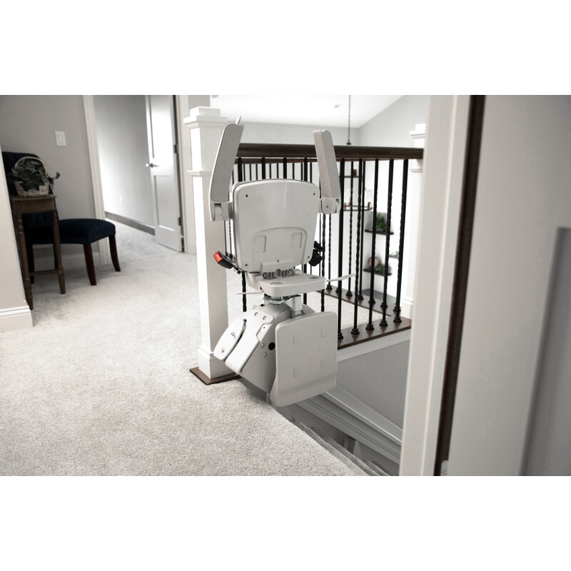 Židlový výtah Elan s rovnou kolejnicí