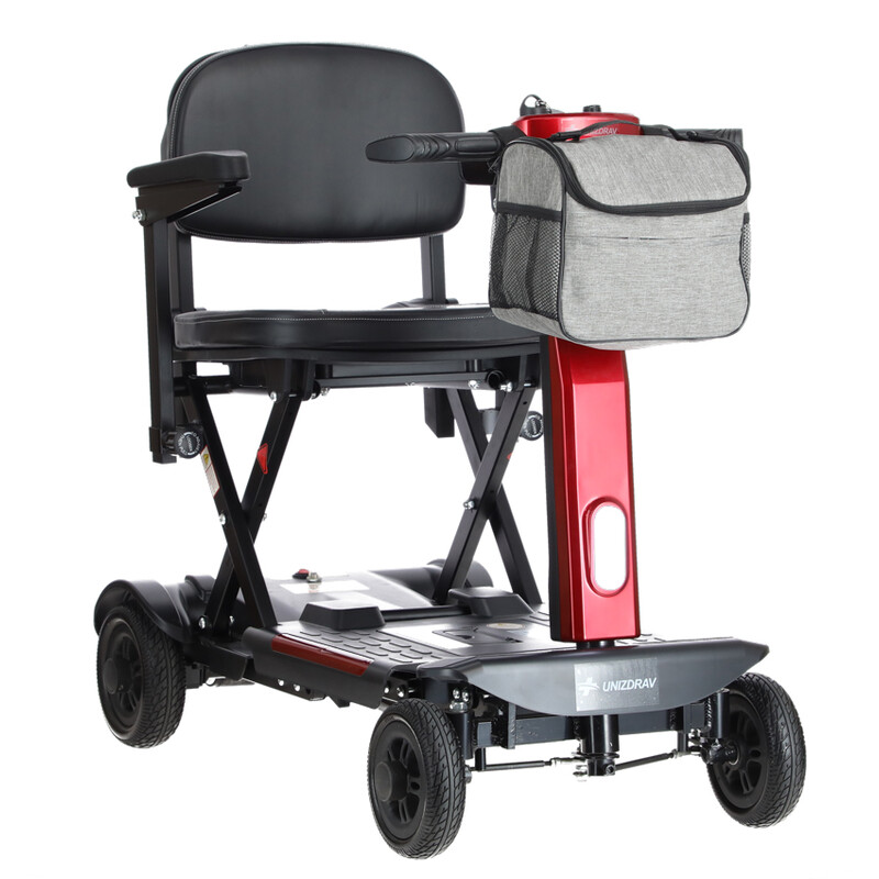 Skládací vozík COMPACT pro seniory s lithiovou baterií (Použivaný kus)