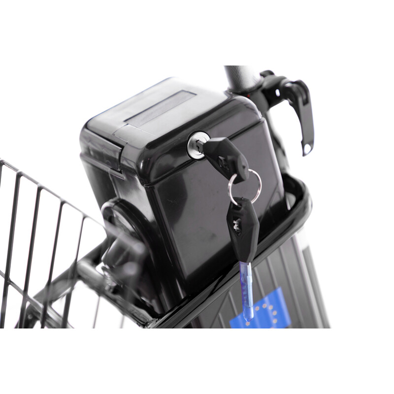 Tříkolové elektrické kolo Tornádo ZTECH, černé (Používaný kus)