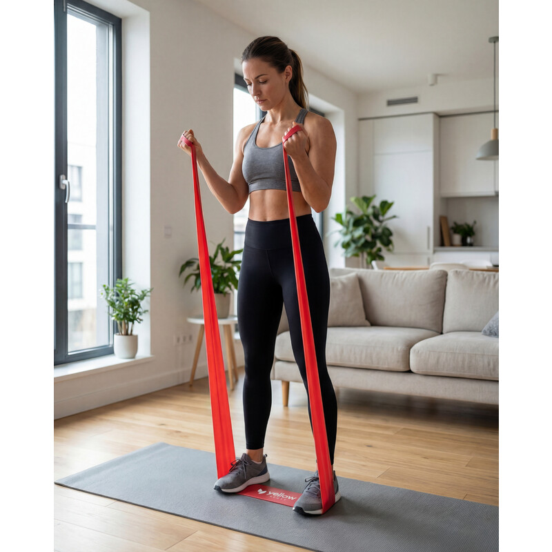 Posilovací guma na cvičení, odpor 2 – 4 kg