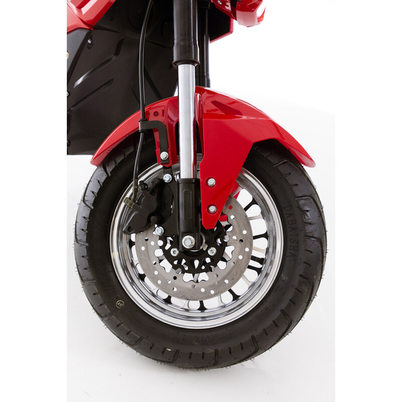 Elektrická motorka e-Flex, červená (Výstavní kus)