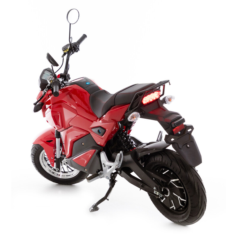 Elektrická motorka e-Flex, červená (Výstavní kus)