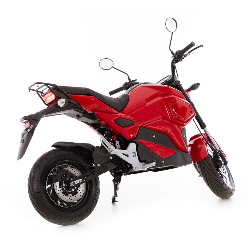Elektrická motorka e-Flex, červená  (Rozbalený kus)