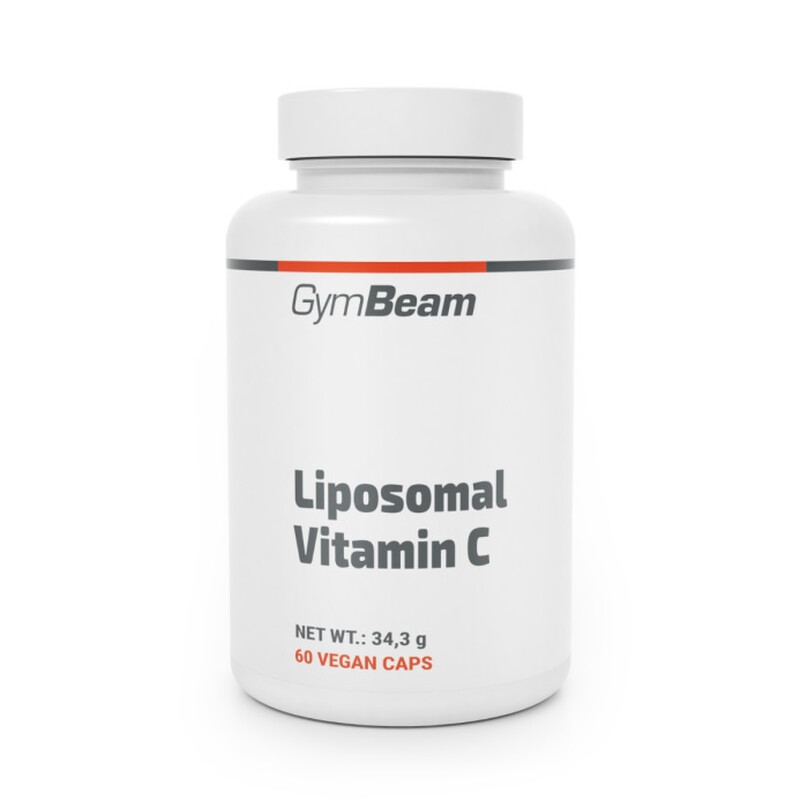 Lipozomální vitamín C GymBeam, 60 kapslí