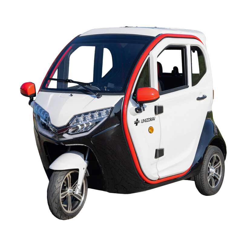 Elektrický tříkolový skútr UNIZDRAV MiniCar (Používaný kus)