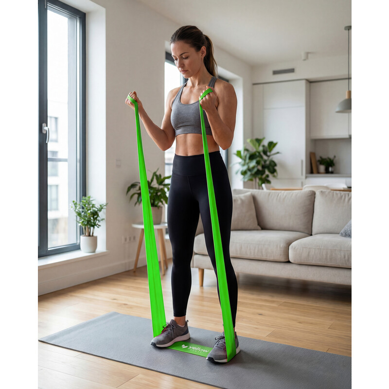 Posilovací guma na cvičení, odpor 5 – 8 kg