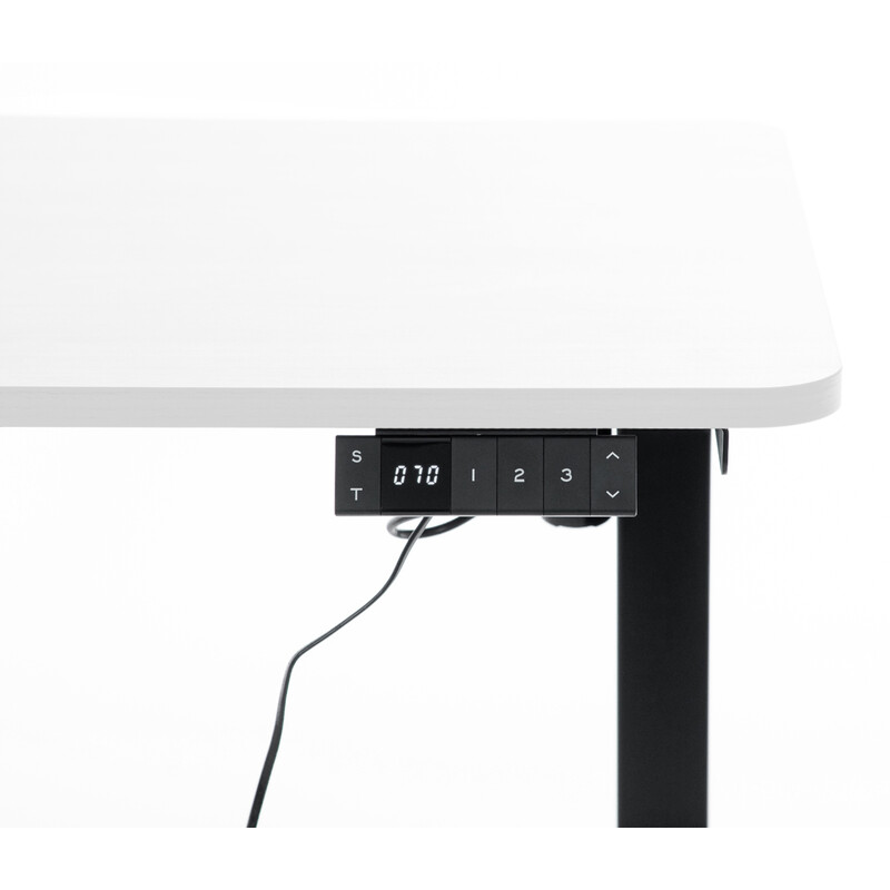 Výškově nastavitelný stůl UNIZDRAV 120x60 cm, bílý