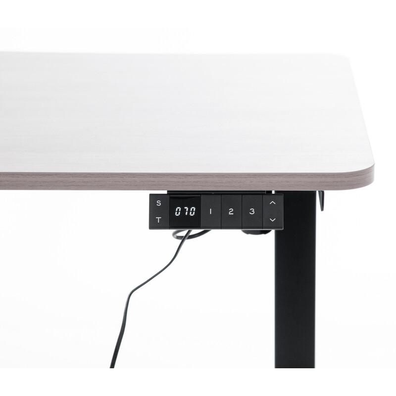 Výškově nastavitelný stůl UNIZDRAV 120x60 cm, šedý