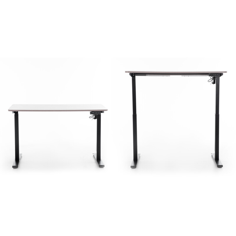 Výškově nastavitelný stůl UNIZDRAV 120x60 cm, šedý