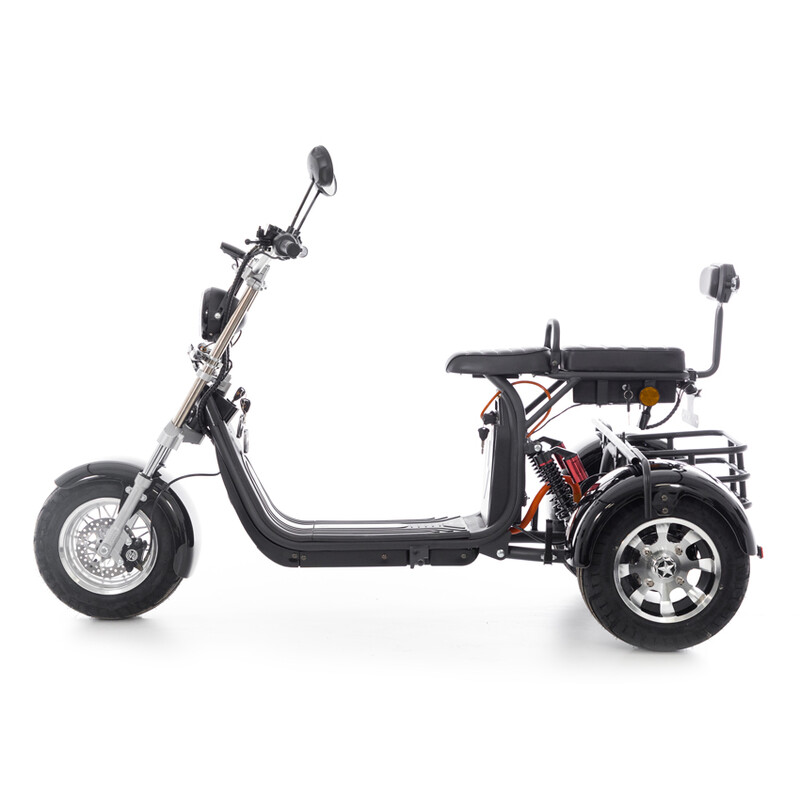 Elektrický Chopper UNIZDRAV PRO Trike Black
