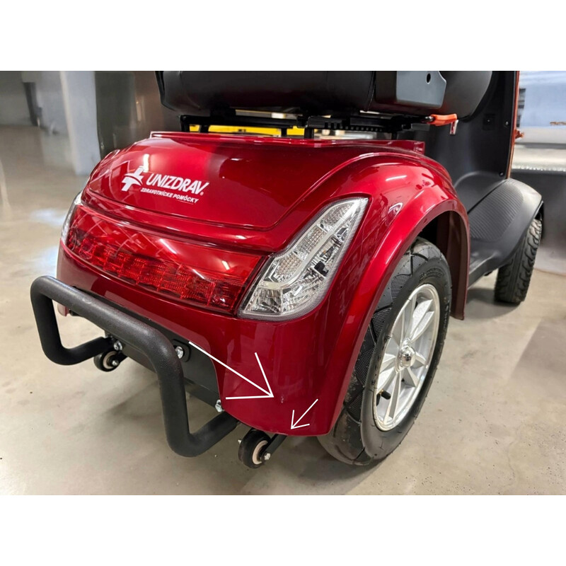 Elektrický skútr MOBILITY Plus - bohatý úložný prostor (Používaný kus)