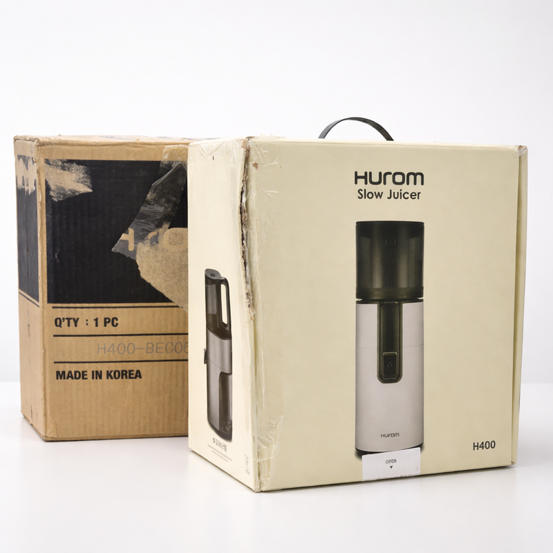 Odšťavňovač Hurom H400, titanově šedý (Rozbalený kus)