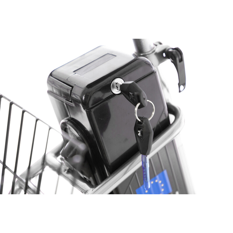 Tříkolové elektrické kolo Tornádo ZTECH, stříbrné