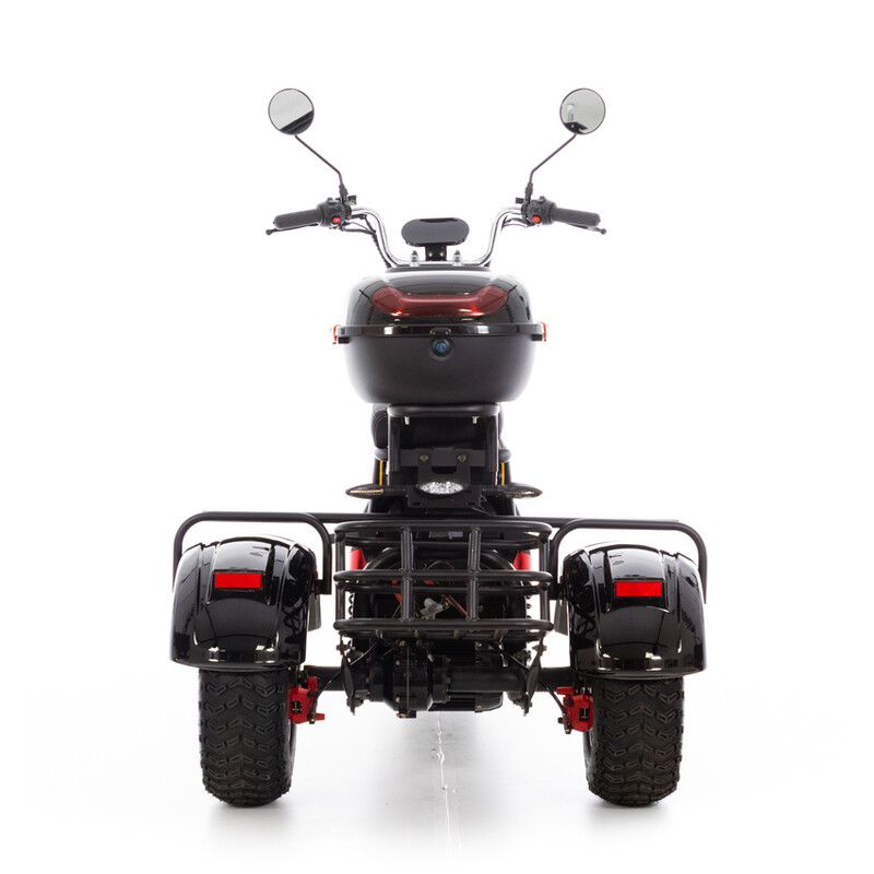 Elektrický CHOPPER UNIZDRAV PRO tříkolový– výkonný 2000 W motor (Používaný kus)