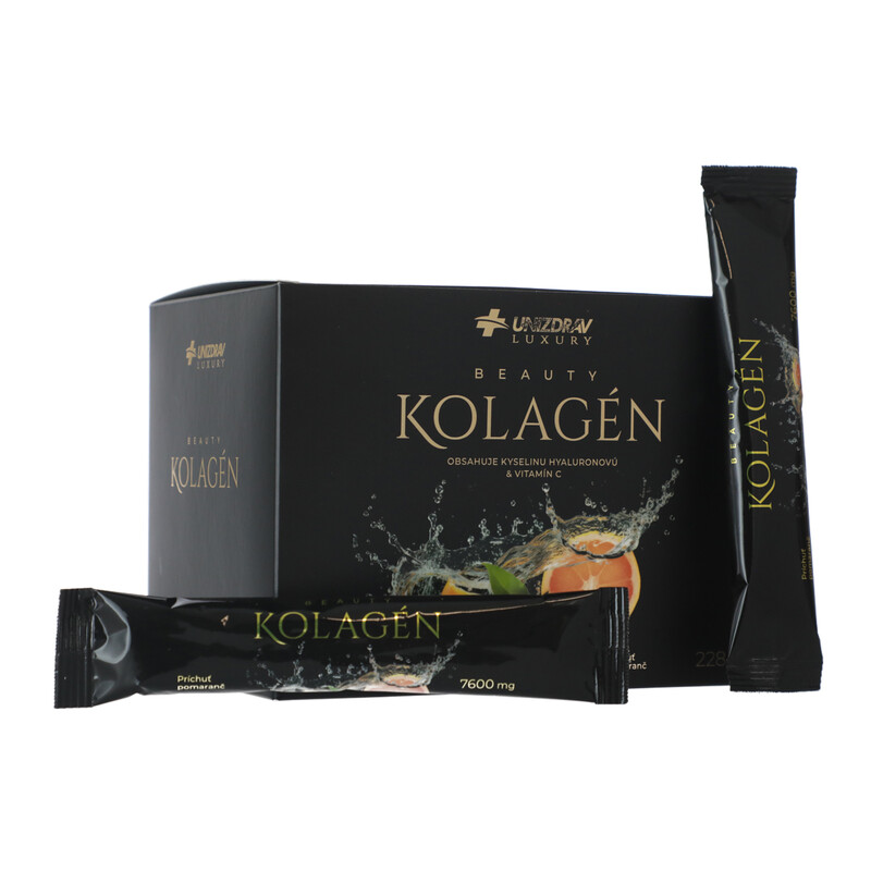 Mořský kolagen v prášku UNIZDRAV Luxury, 30 sáčků