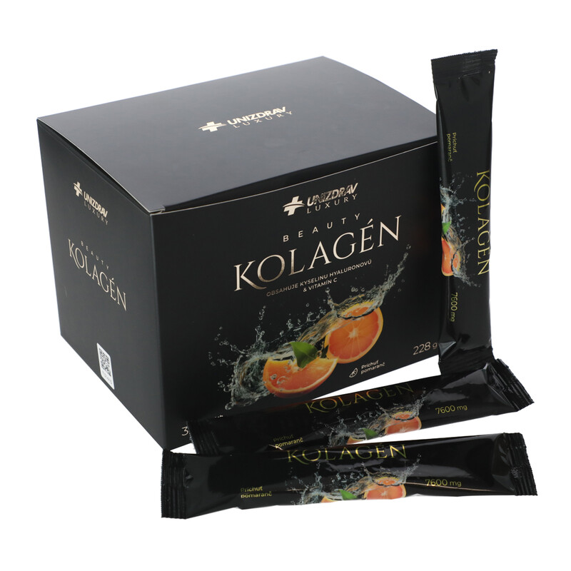 Mořský kolagen v prášku UNIZDRAV Luxury, 30 sáčků