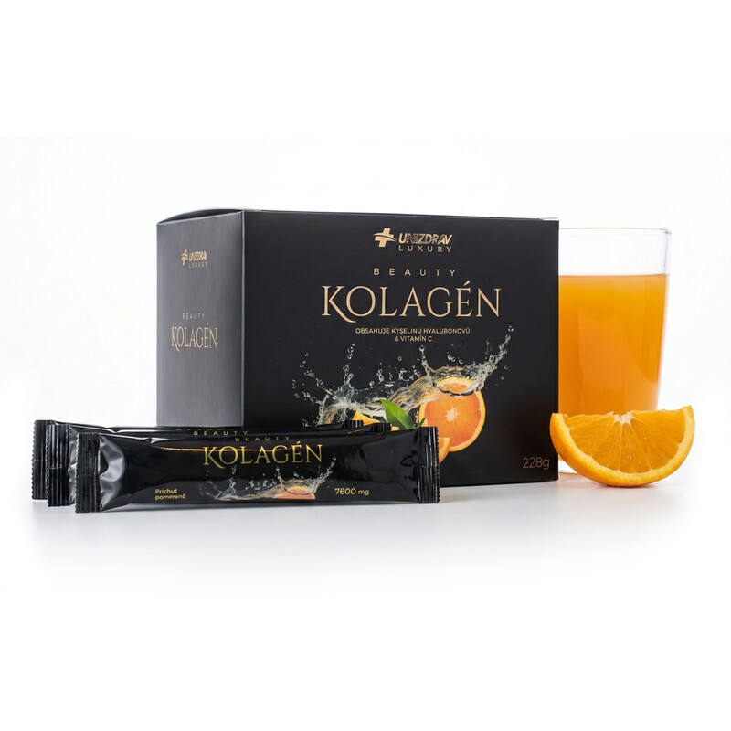 Mořský kolagen 6000 mg v prášku UNIZDRAV Luxury, 30 sáčků