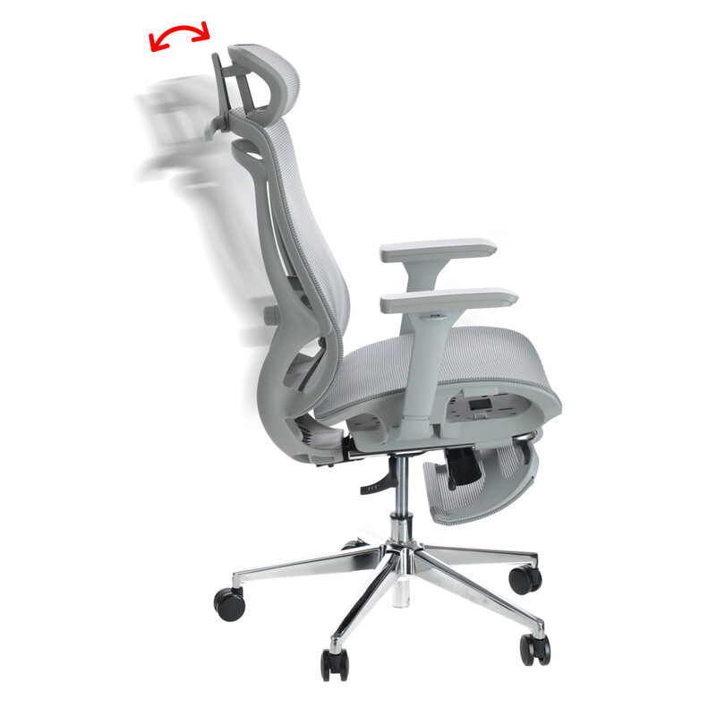Kancelářská ergonomická židle s podnožkou UNIZDRAV
