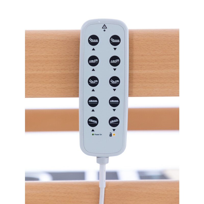 Elektrická polohovací postel COMFORT LOW - s funkcí extra nízkého polohování  (Používaný kus)
