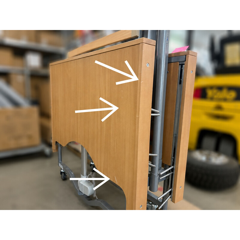Elektrická polohovací postel COMFORT LOW - s funkcí extra nízkého polohování  (Používaný kus)
