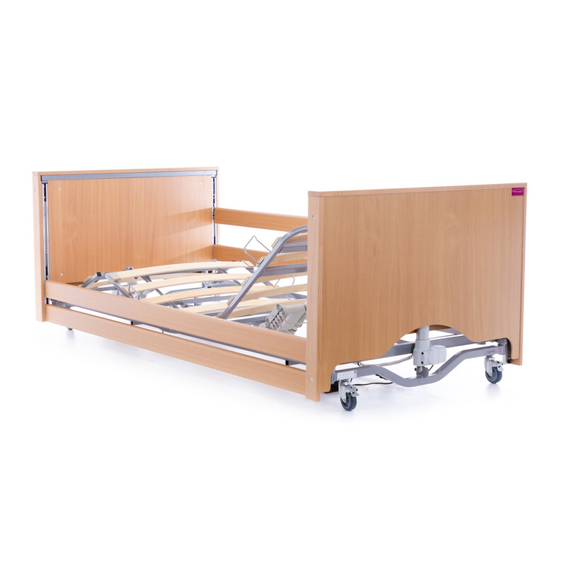 Elektrická polohovací postel COMFORT LOW - s funkcí extra nízkého polohování  (Používaný kus)