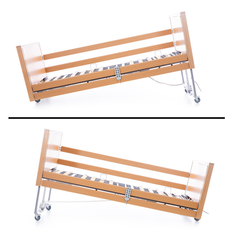Elektrická polohovací postel COMFORT LOW - s funkcí extra nízkého polohování  (Používaný kus)
