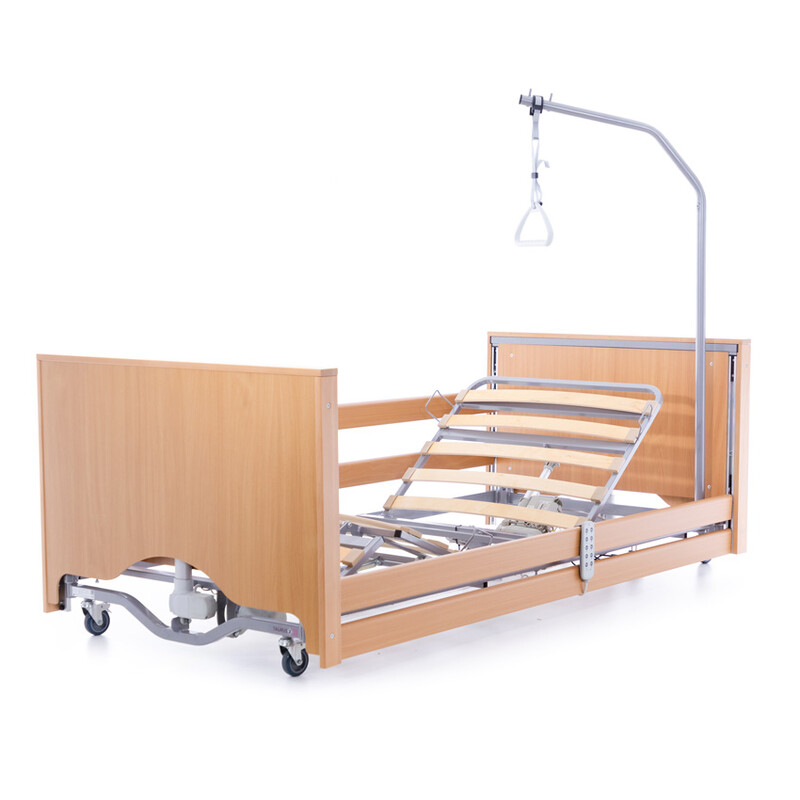 Elektrická polohovací postel COMFORT LOW - s funkcí extra nízkého polohování  (Používaný kus)
