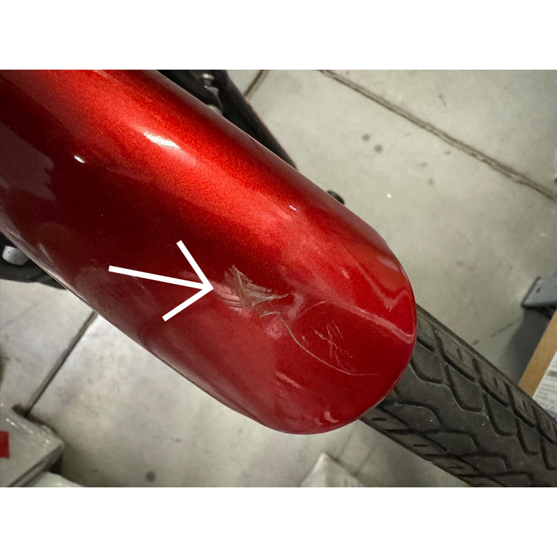 Tříkolové elektrické kolo Tornádo ZTECH, červené (Používaný kus)