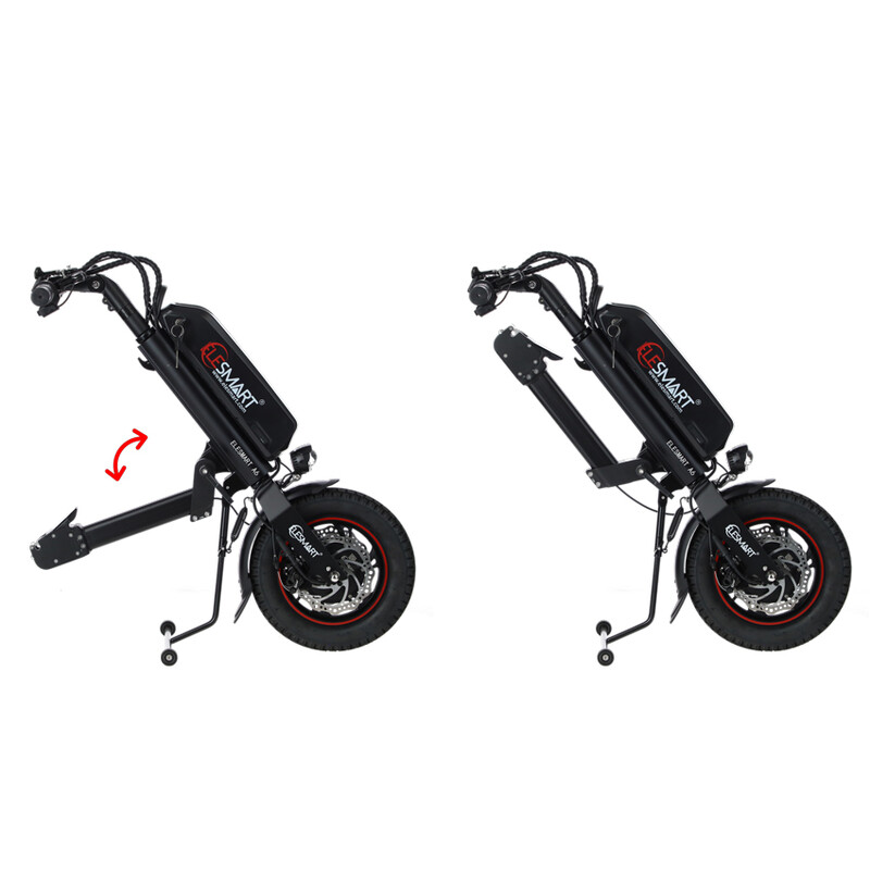 Elektrický přídavný pohon na invalidní vozík Elesmart A6 (Doprodej)
