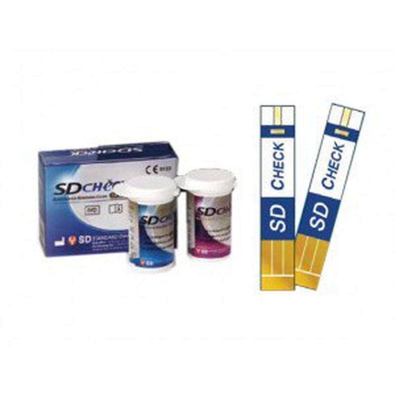 Testovací proužky SD Check Gold, 50ks