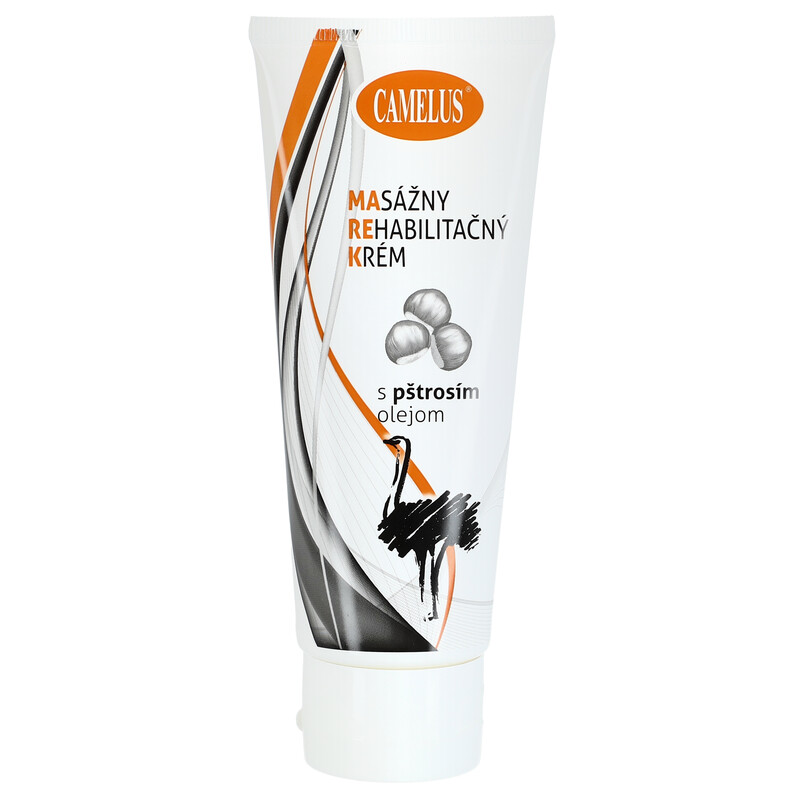 Masážní krém camelus s pštrosím tukem 100ml